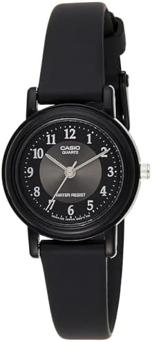 Casio LQ139A-1B3 Series | Watches for Women | Classic Analog Watch | Black | Water Resistant | Easy to Read Display | Lightweight & Comfortable | 3-Hand Analog | Accurate Timekeeping | 3 Year Battery