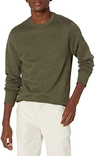 Amazon Essentials Men's Fleece Crewneck Sweatshirt (Available in Big & Tall Sizes)