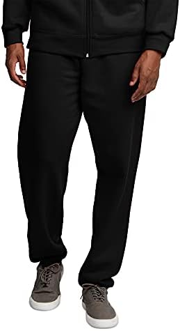 Fruit of the Loom Eversoft Fleece Elastic Bottom Sweatpants with Pockets, Relaxed Fit, Moisture Wicking, Breathable