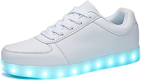 SANYES USB Charging Light Up Shoes Sports LED Shoes Dancing Sneakers