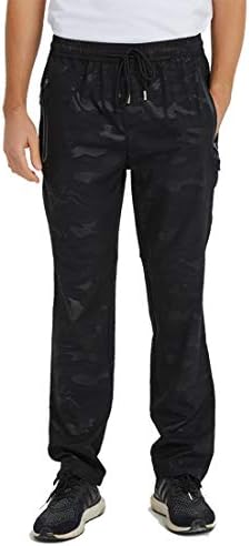 Rdruko Men's Casual Pants Lightweight Quick Dry Hiking Running Workout Outdoor Sports Sweat Pants