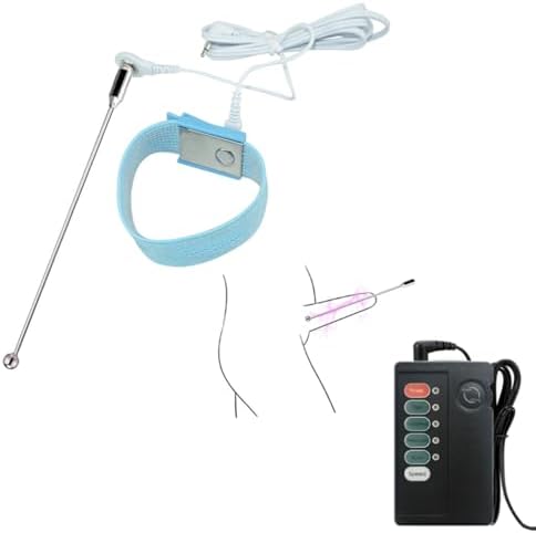 Metal Stainless Steel electroshock Pulse Physiotherapy urethral Plug Insertion Rod BDSM 7mm