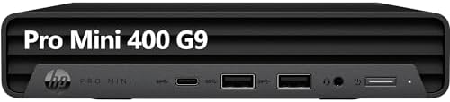 HP Pro Mini 400 G9 Business Mini Desktop Computer, 12th Gen Intel Hexa-Core i5-12500T (Beat i7-11700T), 16GB DDR4 RAM, 512GB SSD, WiFi 6, Bluetooth 5.2, Windows 11 Pro, AZ-XUT