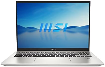 MSI Prestige 16 EVO 16" QHD+ 165Hz Laptop: Intel Core i9-13900H, Intel Iris Xe, 32GB DDR5, 1TB NVMe SSD, Thunderbolt 4, HDMI, MicroSD Card Reader, Win 11 Pro: Urban Silver A13M-408US