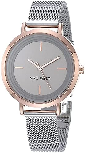 Nine West Women's Mesh Bracelet Watch