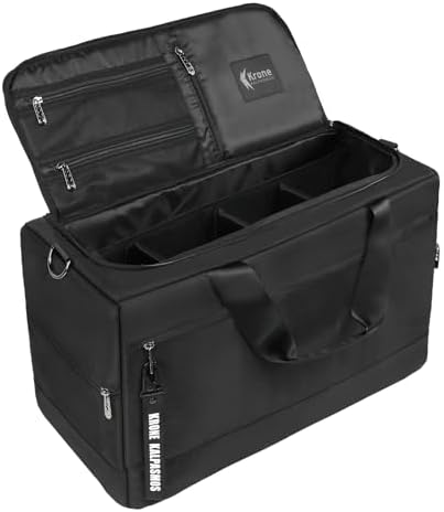 Sneaker Bag for Travel/Sneakerhead gift/Outdoor Sports Bag/Gym Bag /, A Multi-functional Travel Duffel Bag with 3 Adjustable Dividers, & Shoulder Strap,Made of Nylon, by Krone Kalpasmos-classic