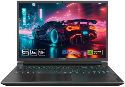 GIGABYTE - G6X (2024) Gaming Laptop - 165Hz 1920x1200 WUXGA - NVIDIA GeForce RTX 4060 - Intel i7-13650HX - 1TB SSD with 16GB DDR5 RAM - Windows 11 Home AD (G6X 9KG-43US854SH)