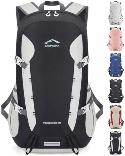 Hiking Backpack,Large 35L Travel Backpacks for Men Women,Water Resistant Ultra Lightweight Foldable Packable Camping Daypack for Outdoor Sports