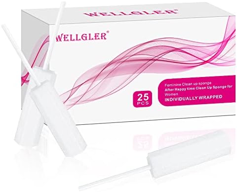 Absorbing Sponge for Women- Sterile Postpartum Sponge for Feminine Care and Hygiene 25Counts