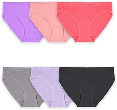Fruit of the Loom Women's 360° Stretch Underwear, High Performance Stretch for Effortless Comfort, Available in Plus Size