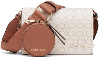 Calvin Klein Women's Millie Triple Compartment Camera Bag Crossbody