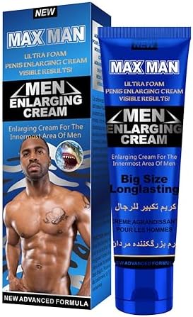 Men's Massage Cream, Sexual Enhancement Erection Cream, Penis Energy Massage Essential Oil, Men Massage Oil for Sex, Penis Becomes Longer Thicker,for Care Delay Performance Boost Strength-50g