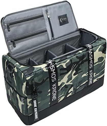 Sneaker Bag for Travel/Sneakerhead gift/Outdoor Sports Bag/Gym Bag /, A Multi-functional Travel Duffel Bag with 3 Adjustable Dividers, & Shoulder Strap,Made of Nylon, by Krone Kalpasmos-classic