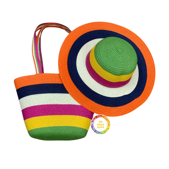 WHOLESALE 2024 CUSTOM DESIGN HAT and HANDBAG SEAGRASS WOMEN'S BAG TOTE SHOULDER HANDBAG WITH PREMIUM QUALITY