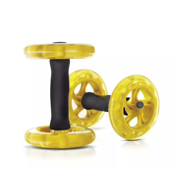 2pk Yellow Core Strength Wheels for Sports & Entertainment Products
