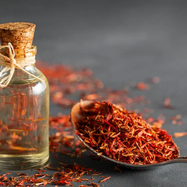 High-Quality 100% Pure and Natural Saffron Oil for Skincare, Aromatherapy, and Beauty Products- Private Label Options Available