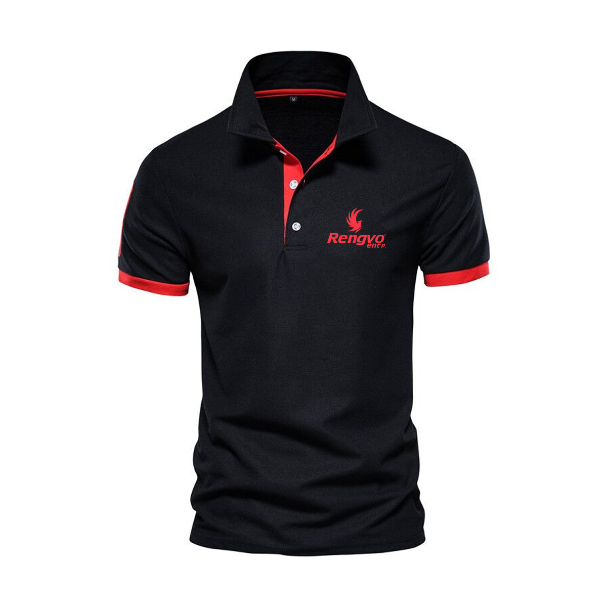 Summer 2022 New Men&#39;s Polo Shirt Leisure Fitness Sport Deer Embroidered Polo Shirt Men&#39;s Vermilnet Fashion Lapel T-shirt Shirt 