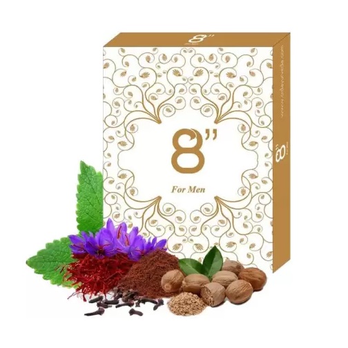 Premium Natural 8 Inch Effective Capsules for Men's Personal and Wellness Care Use From Indian Supplier
