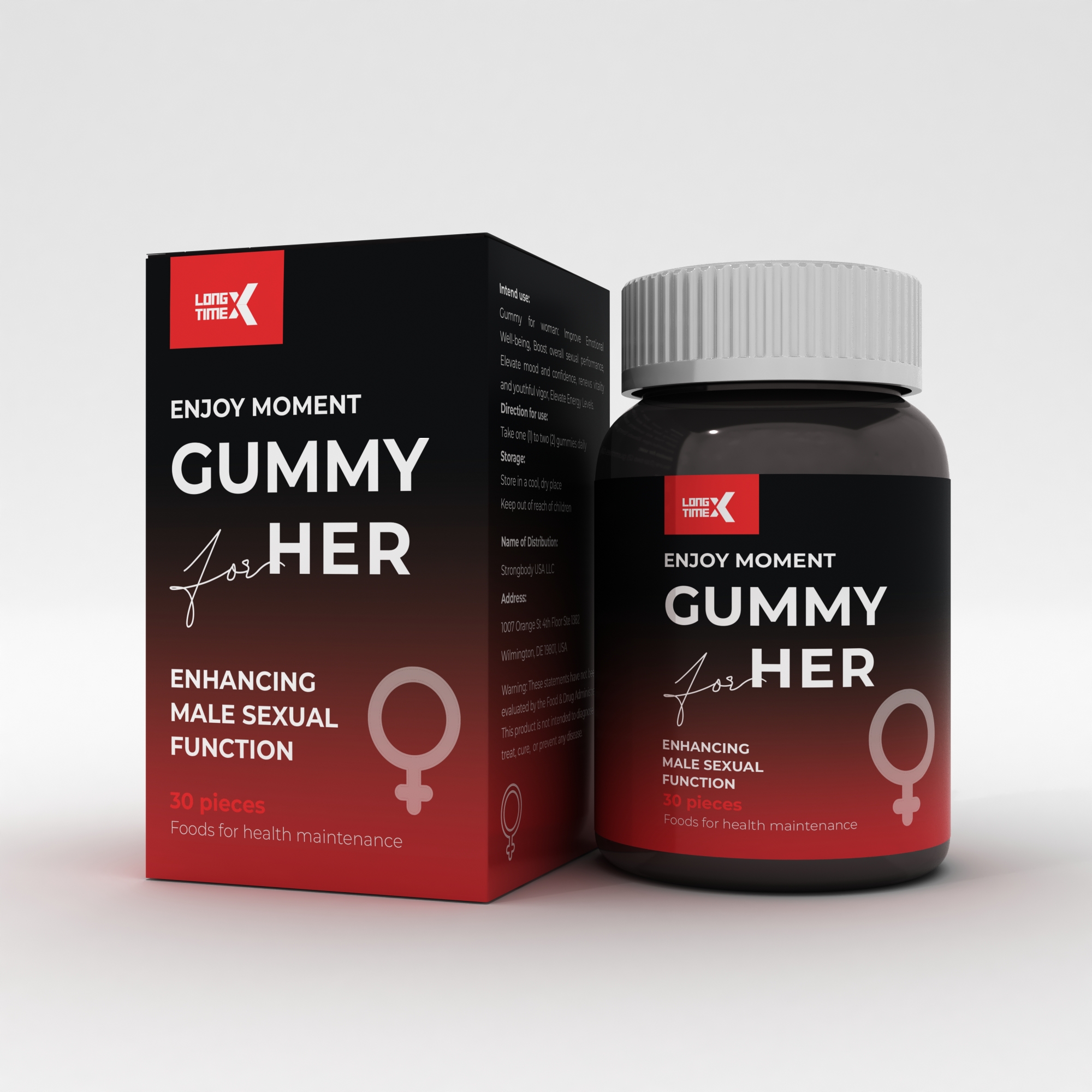 New Packaging Wholesale Female Enhancement Gummies for Her Great Male Enhancement Function Female Enhancement Pills Best Selling