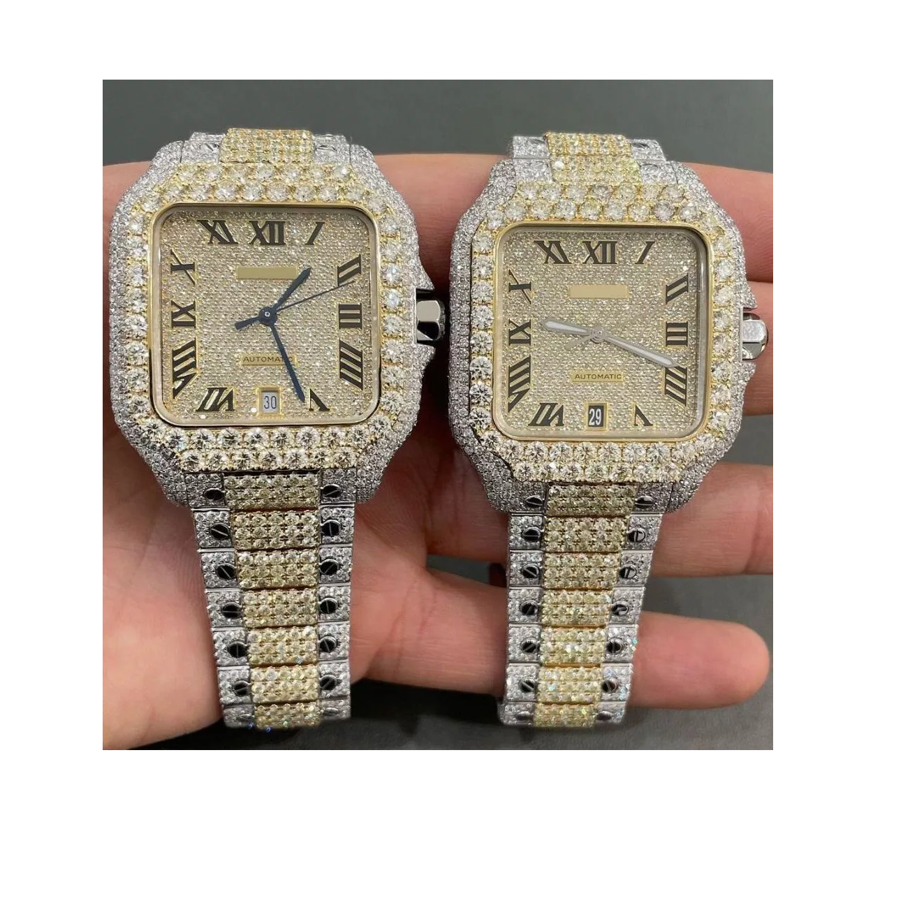 2022 Latest Fashion Jewelry Luxury Iced Out Watch Men And Women Watch For Sale 