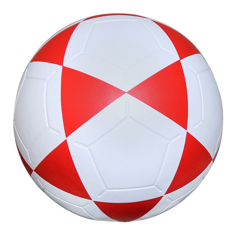 Alaay Size 5 Soccer Ball Customized PU Leather Football for Training for Sports Enthusiasts Racing for Entertainment
