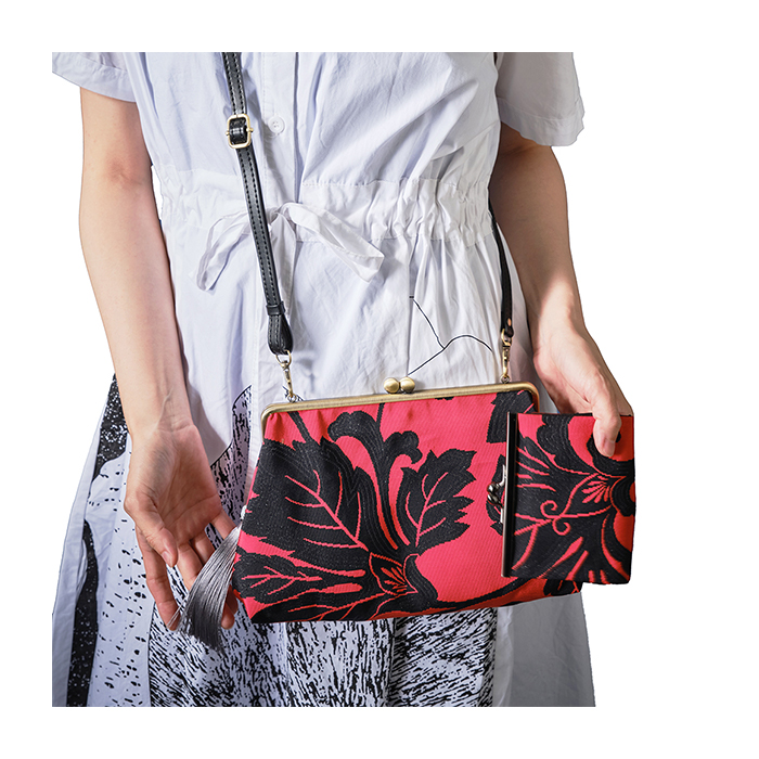 Elite Upcycling Products Japanese Kimono Luxury Women's Ladies Men's Shoulder Bags