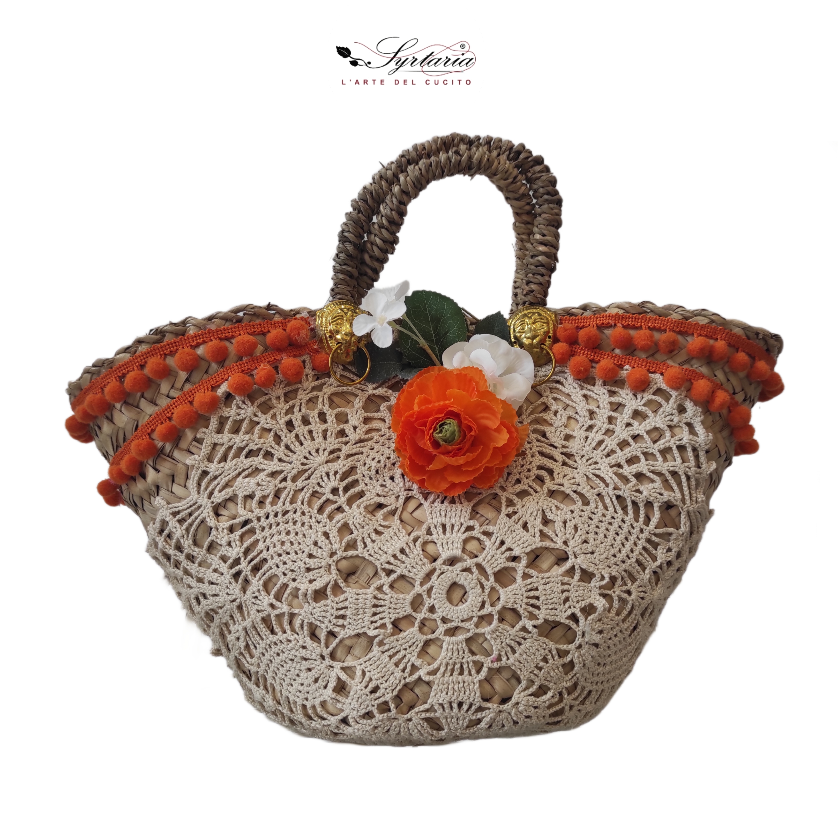High Fashion Coffa Siciliana Typical Artisanal Sicilian Basket Bag Perfect for Summer Mommy Bag