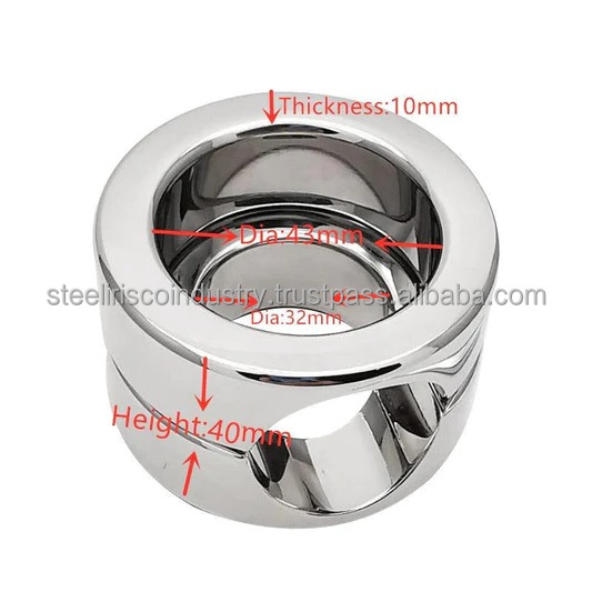Premium Quality Stainless Steel Ball Stretcher Scrotum Ring Manufacturer's Gay Sex Toys