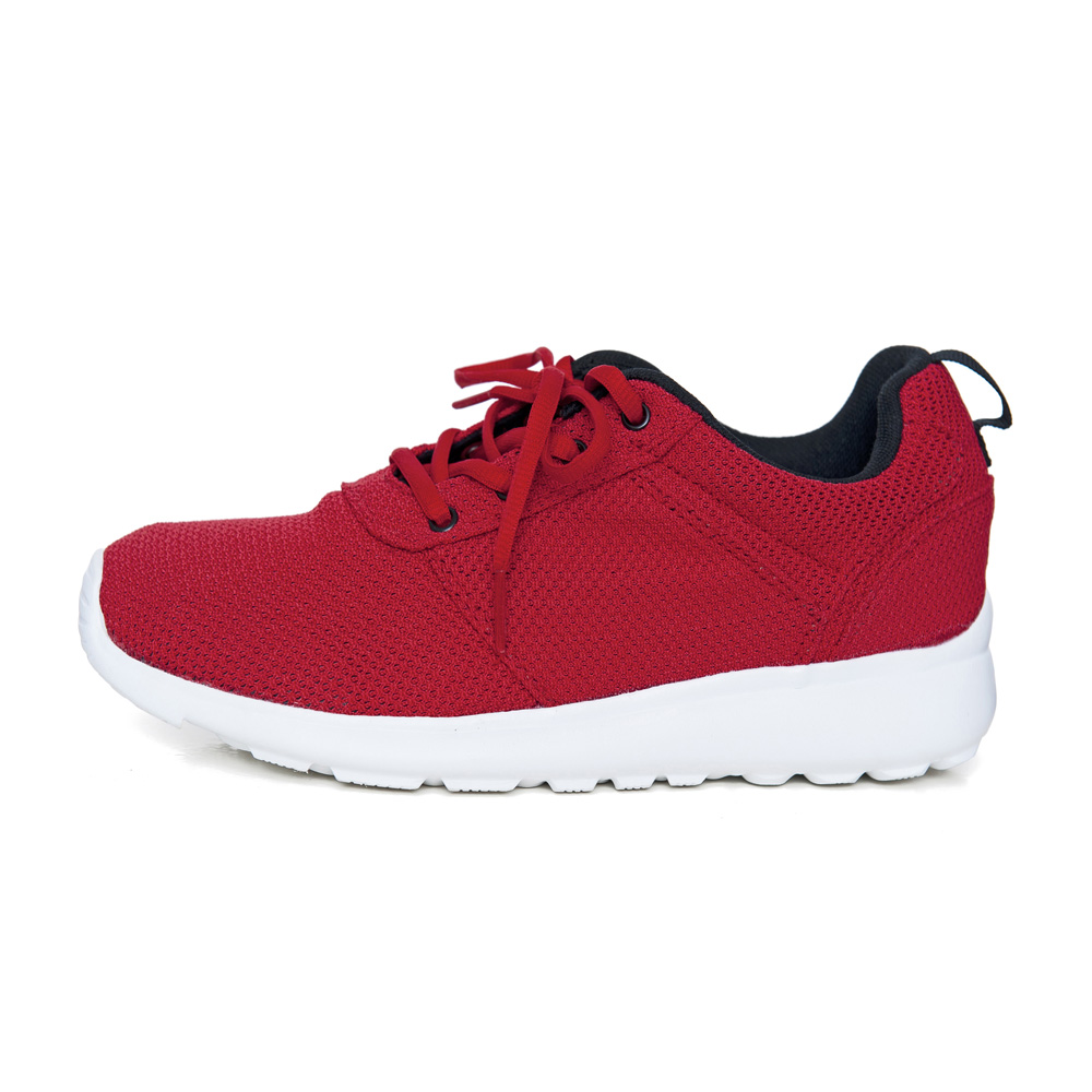 Trusted Brand Red Women's Running Sneakers Made in Uzbekistan Genuine Leather Comfortable Fit Direct From the Manufacturer