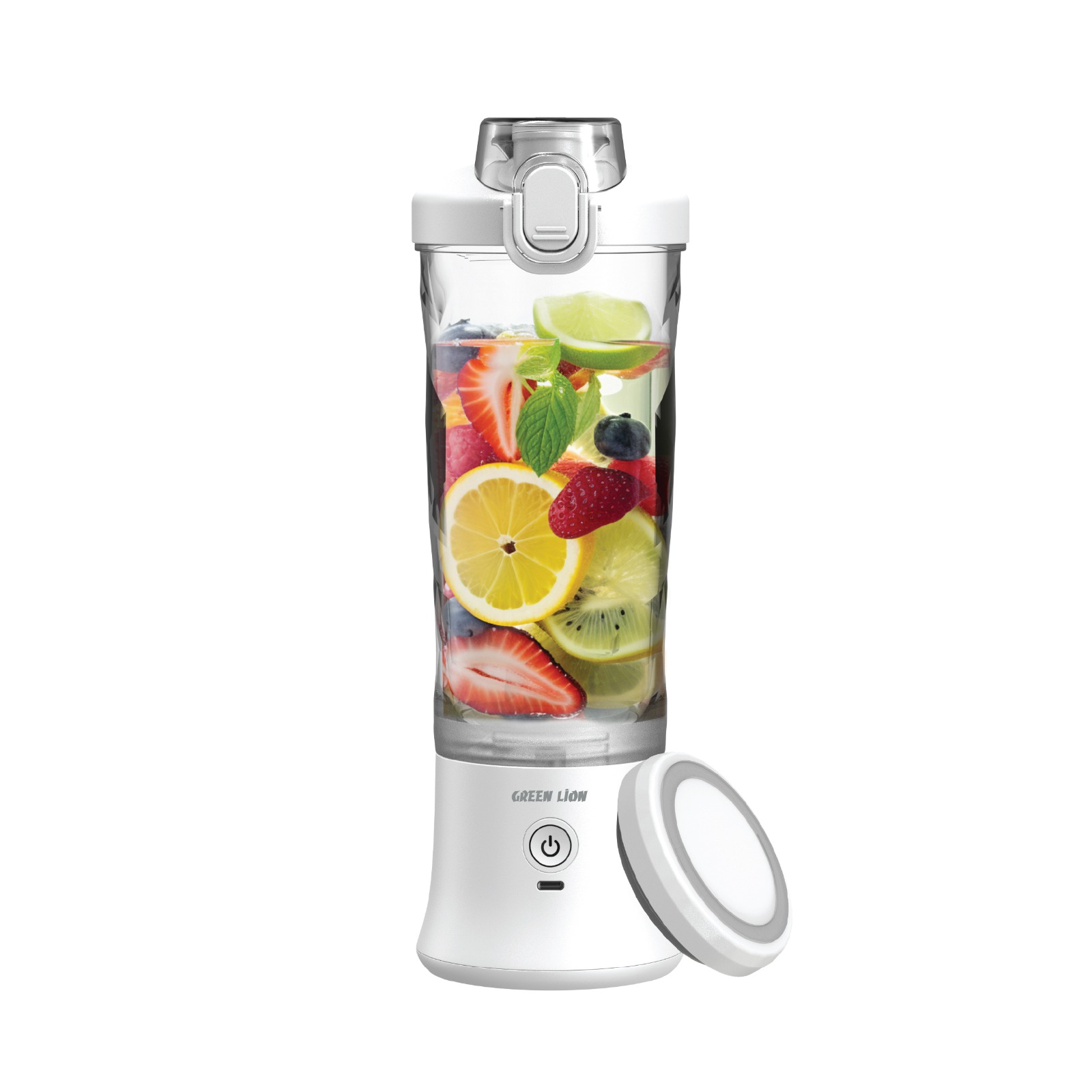 Green Lion Ultimate 600ML Electric Hand Blender Mini Style Smoothies Maker Useable Kitchen Household Car Outdoor Hotel UK Plug