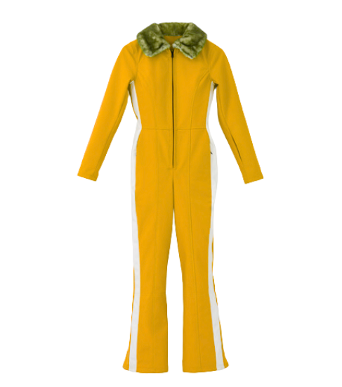 Female Jumpsuit Women's Waterproof One Piece Jumpsuit Winter Outdoor Polar Posh Bib Ski Suit with Windproof Feature