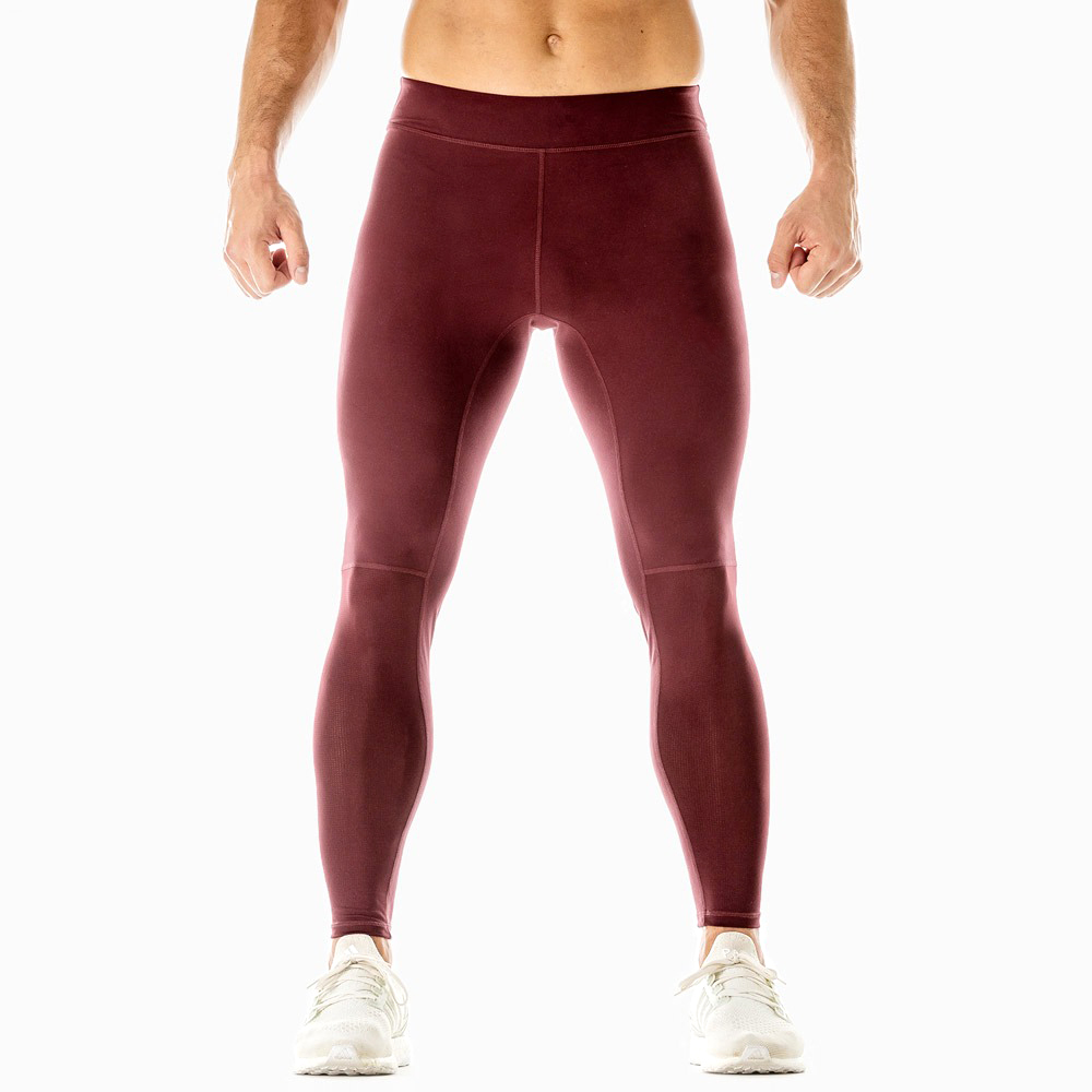 Wholesale Customize Men&#39;s Running Compression Tights Fitness Clothing Gym Training Running Sports Pants 