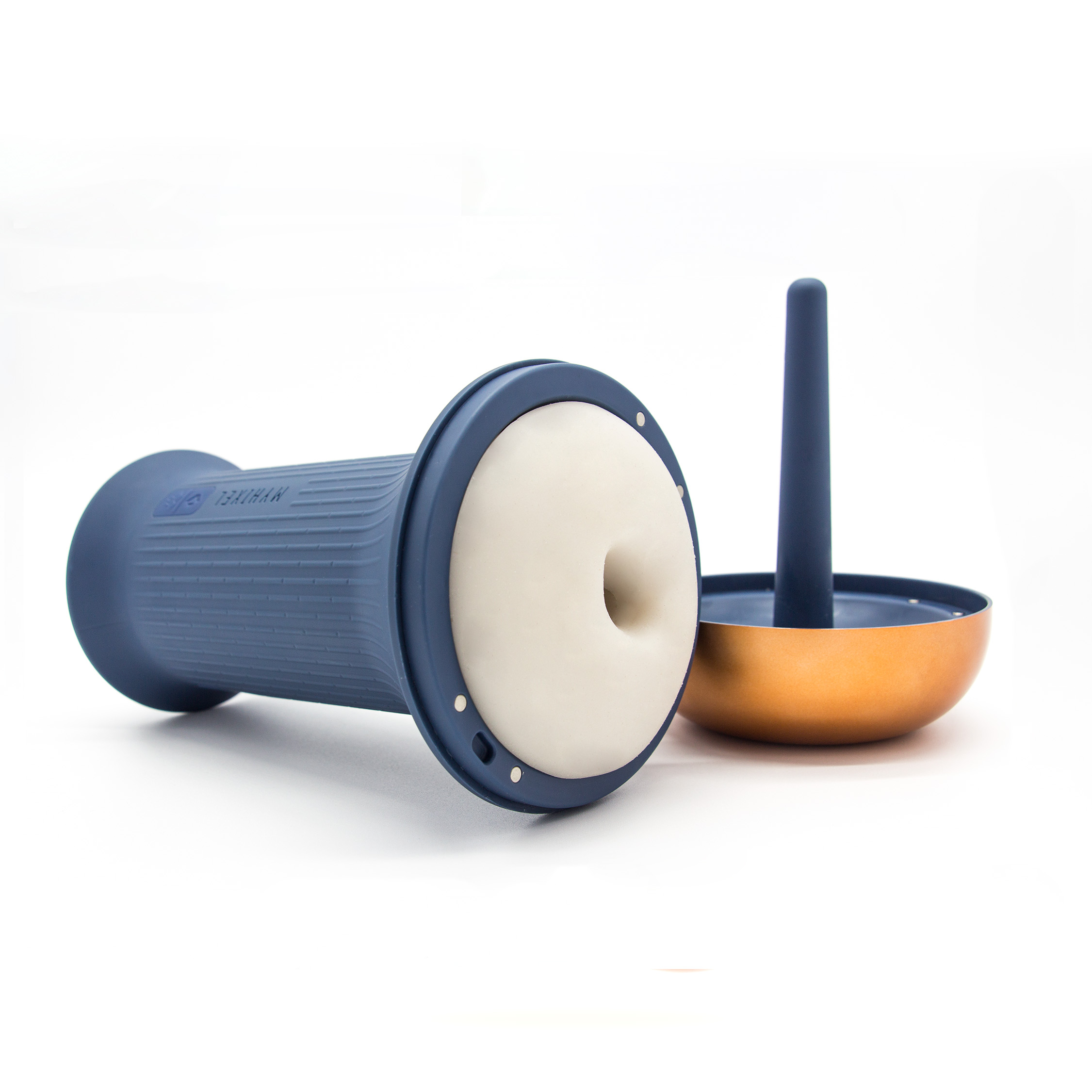 MYHIXEL Control/II Device Adult Sex Toy for Male Masturbation Vibration Function TPE Material MYHIXEL CONTROL Program