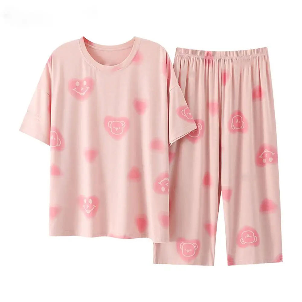 Oem Silk Sleep Suit Women Sexy Lace Satin Pajamas Set Lady's Luxurious Homewear Nightwear for Women