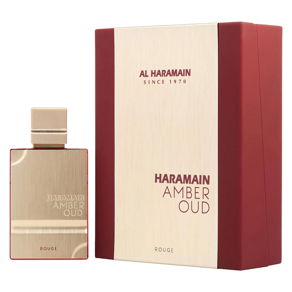 Top Grade Amber Oud Rouge Edp-60ml(2.0 Oz) By Al Haramain Premium Quality Best Fragrance Perfumes For Unisex 
