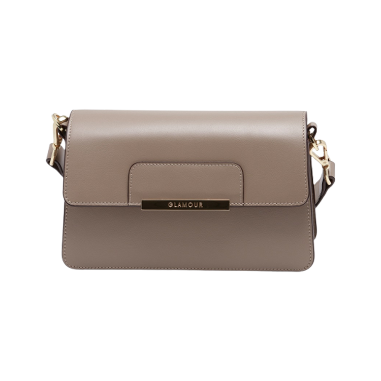 Best Seller Glamour Bag (nude) Genuine Leather Fashion Hand Bag Ladies Shoulder Bag Women High Quality From Thailand 