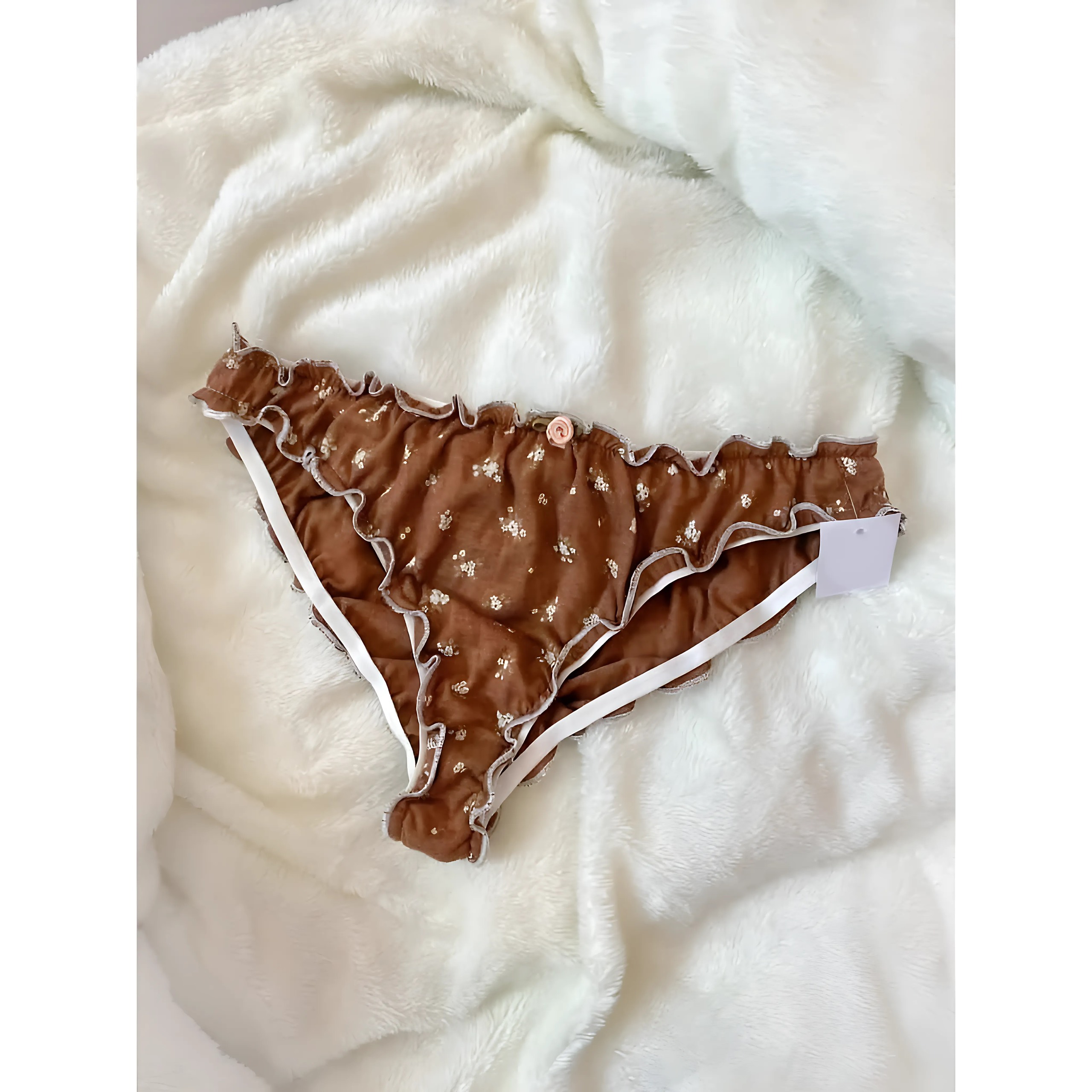 Extremely Sexy Cotton Women's Underwear With High Quality Exquisite Embroidery Fresh and Sweet With Many Colors for Bikini Party