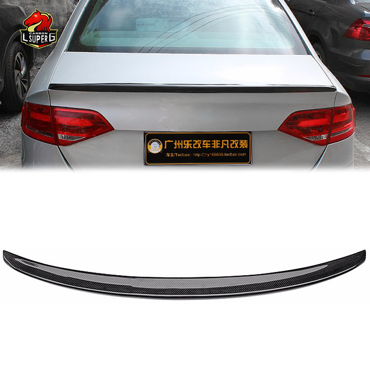 B8 Style Spoiler For Audi A4 Carbon Fiber Rear Spoiler 