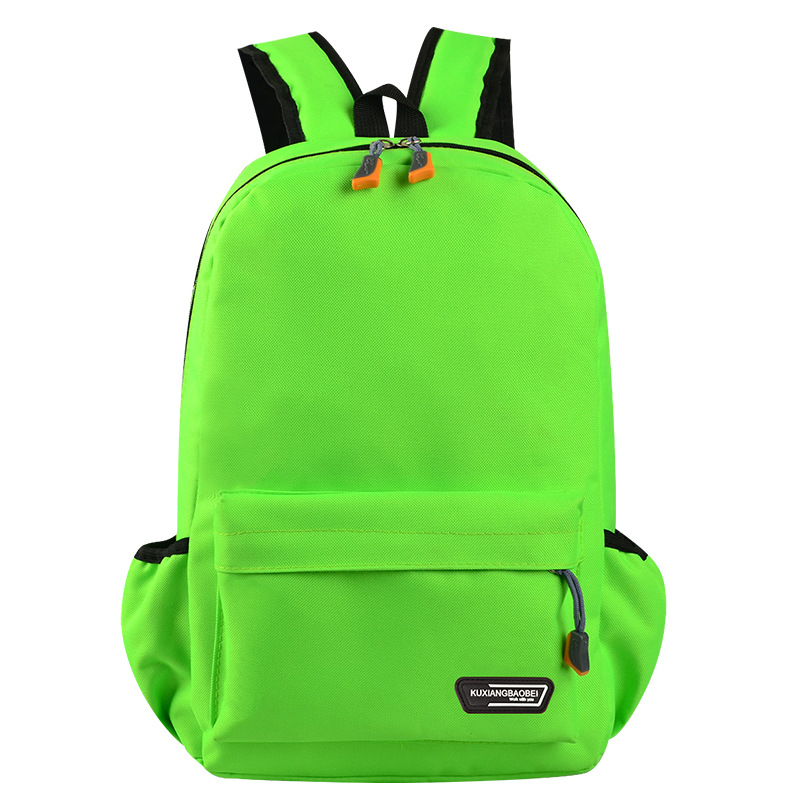 Customized Cheap Large Capacity Kids Canvas Schoolbag Children School Backpack Bag 