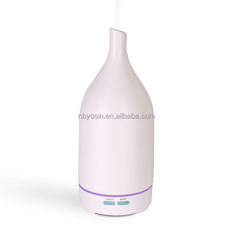 Home Diffuser 100ml Ultrasonic Ceramic Humidifier Essential Oil Diffuser Household Appliances 