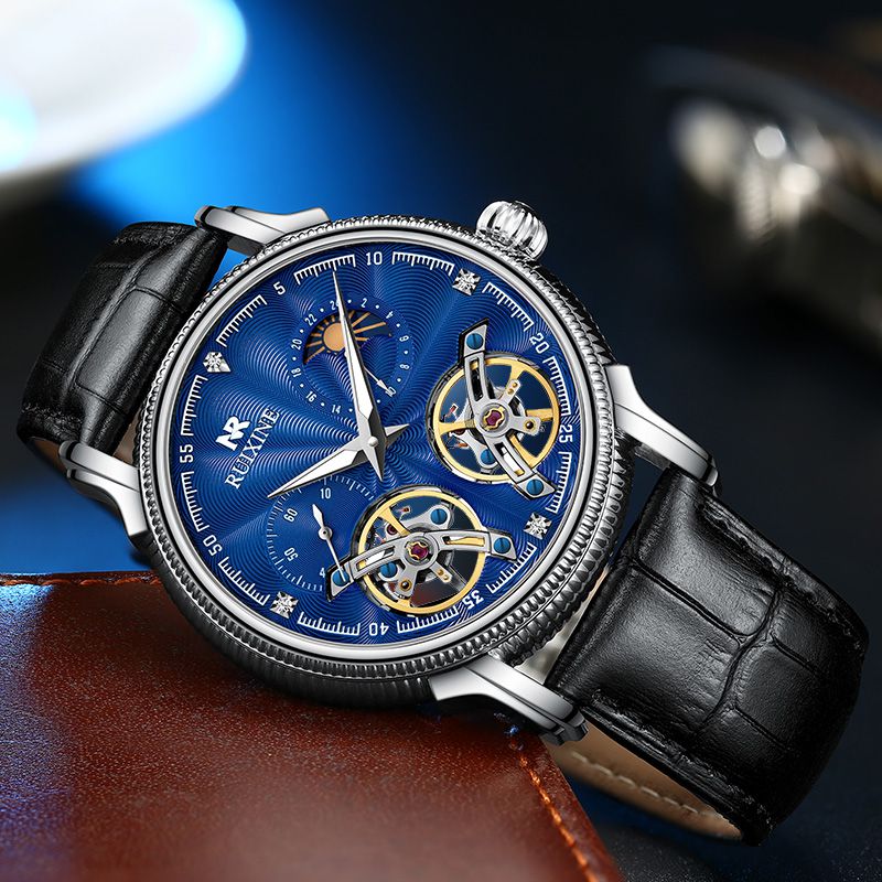 Custom Oem Waterproof Digital Luxury Automatic Watches Mechanical Watches Bands Watches Men Wrist 