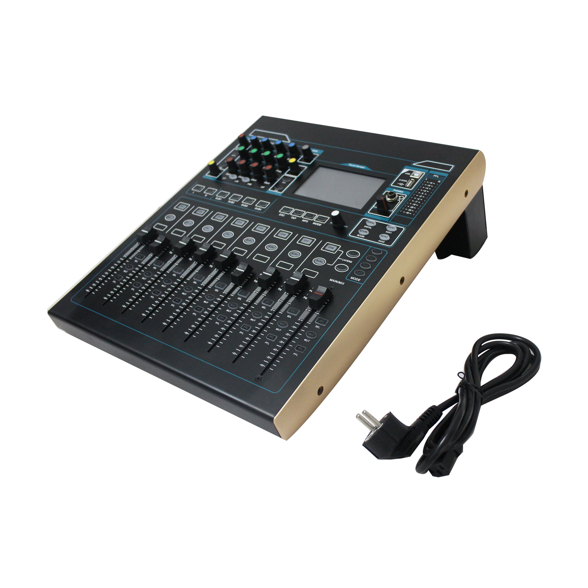 12-channel Digital Audio Mixer 