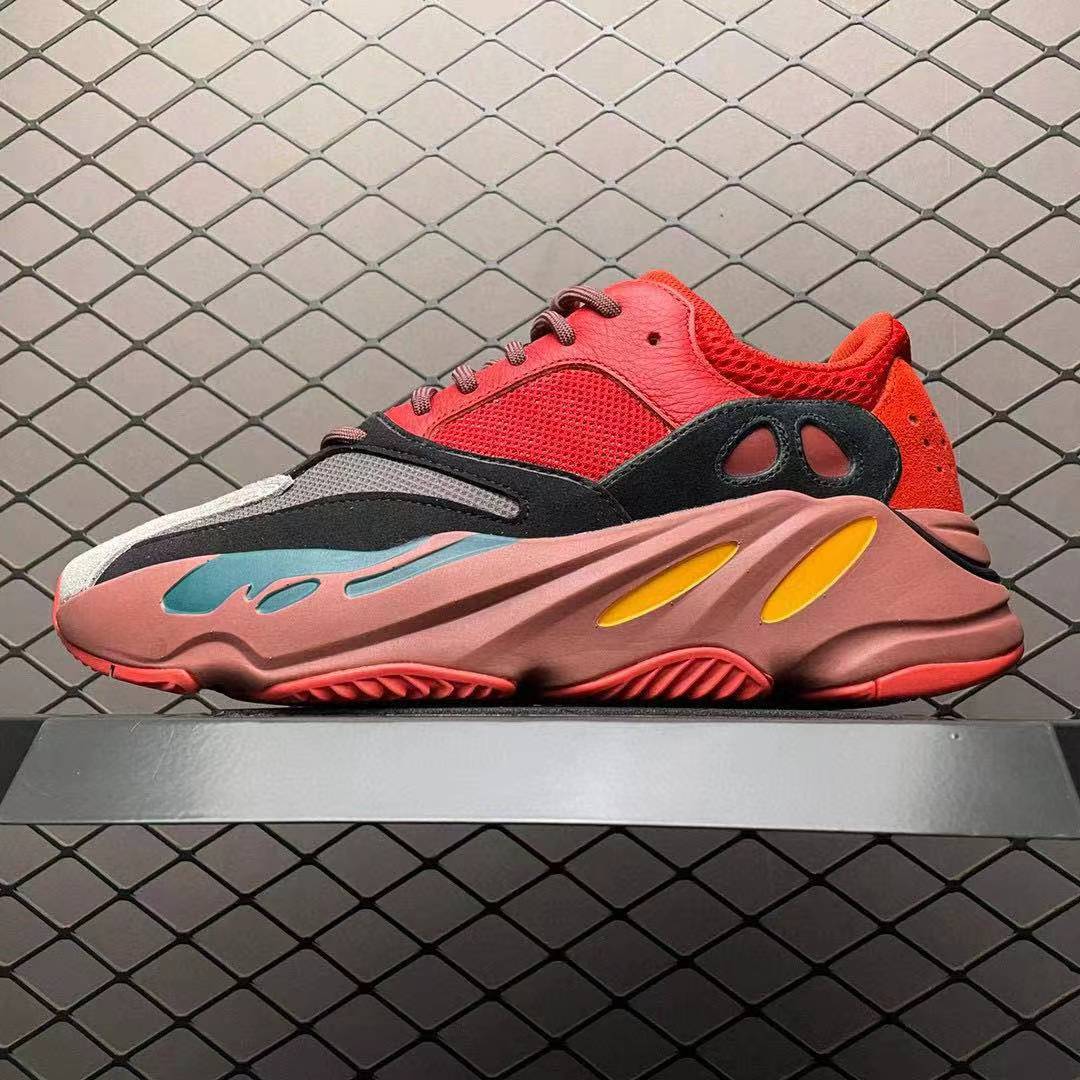 Original Red Yeezy 700 High Quality Sneakers Walking Style Shoes Sports Men&#39;s And J1 4 6 11 Yezzy 350 700 Casual Shoes 