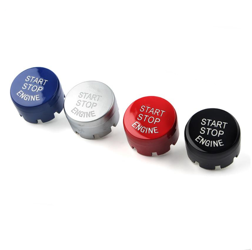 Start Engine Stop Red Blue Black Silver Abs Button Cover Protector Replacement Interior Accessory For Bmw Efg Series 