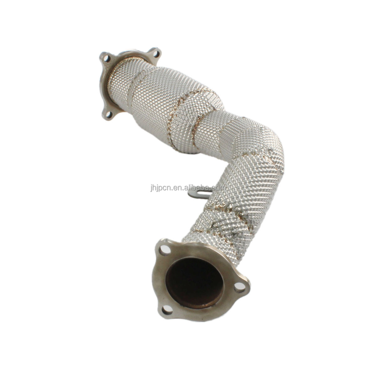Auto Exhaust Downpipe 304 Stainless Steel Highflow Cat Downpipe With Heat Shield For Audi A4/a5 B8/b8.5 2009-2015 2.0t 
