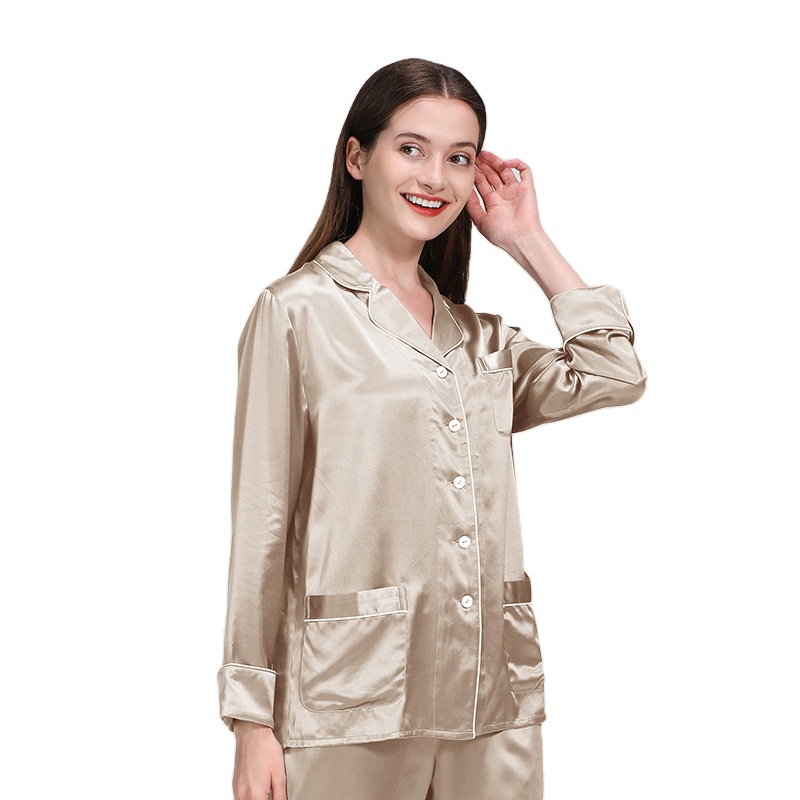 Proper Price Top Quality Women Pajamas Set Sleepwear Women&#39;s Silk Pajamas Sets 
