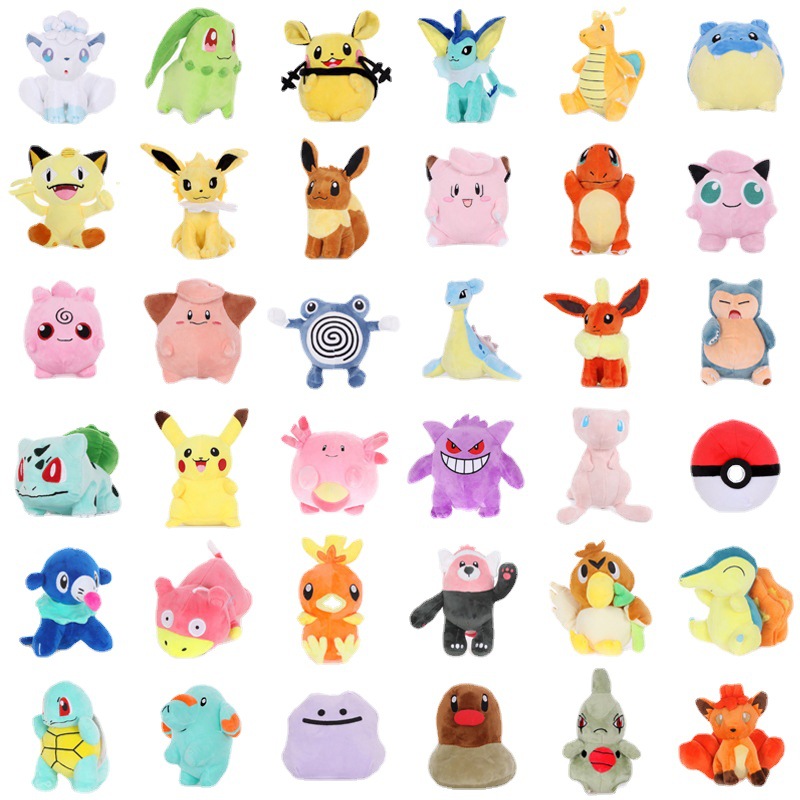 Pokemone Plush Toys Cute Version Charmander Pocket Monsters Pets Elf Ragdoll Baby Sleep Comfort Children&#39;s Comfort Toys 