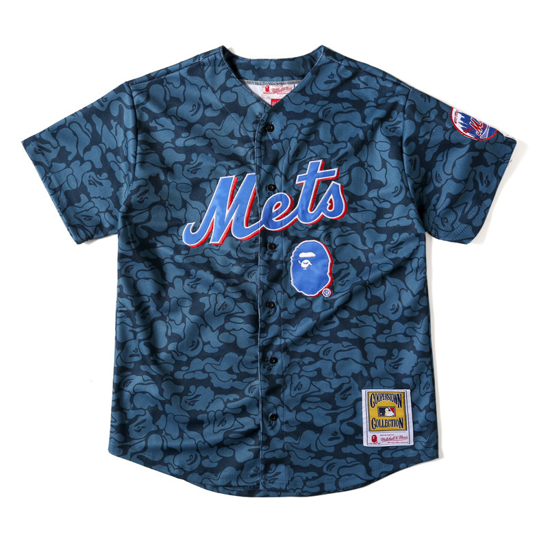 2022 Ins Trendy Bape Cropped Top Custom Graphic Streetwear Shirt For Mens 