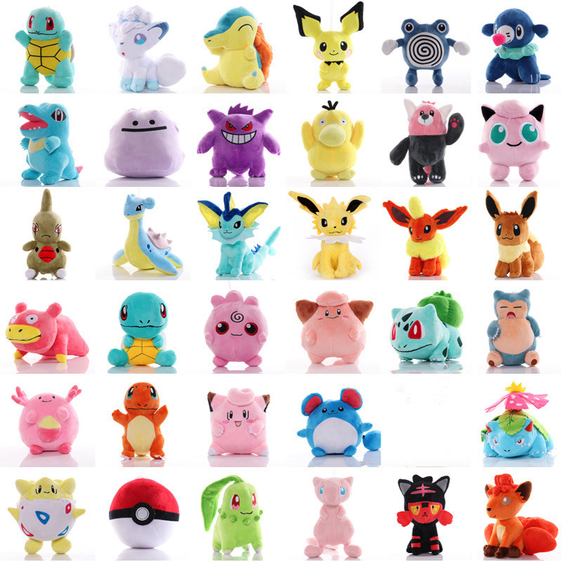 Wholesale Anime Plush 20cm Pokemon Plush Toys Pikachu Plush Toy 
