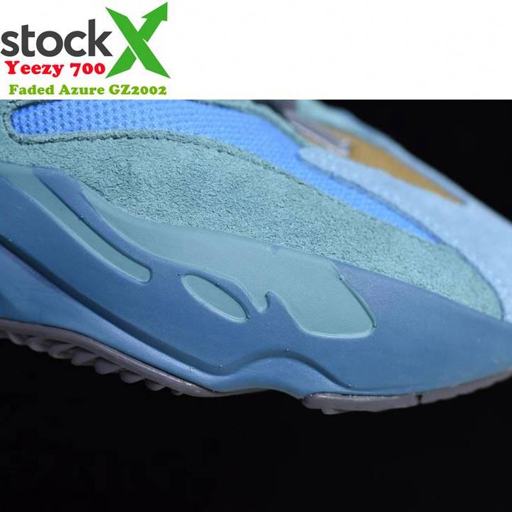 Wholesale Original High 1:1 G5 Quality Yezzy Men Custom Sneaker Yeezy Boots 700 Fade Blue Sports Shoes 